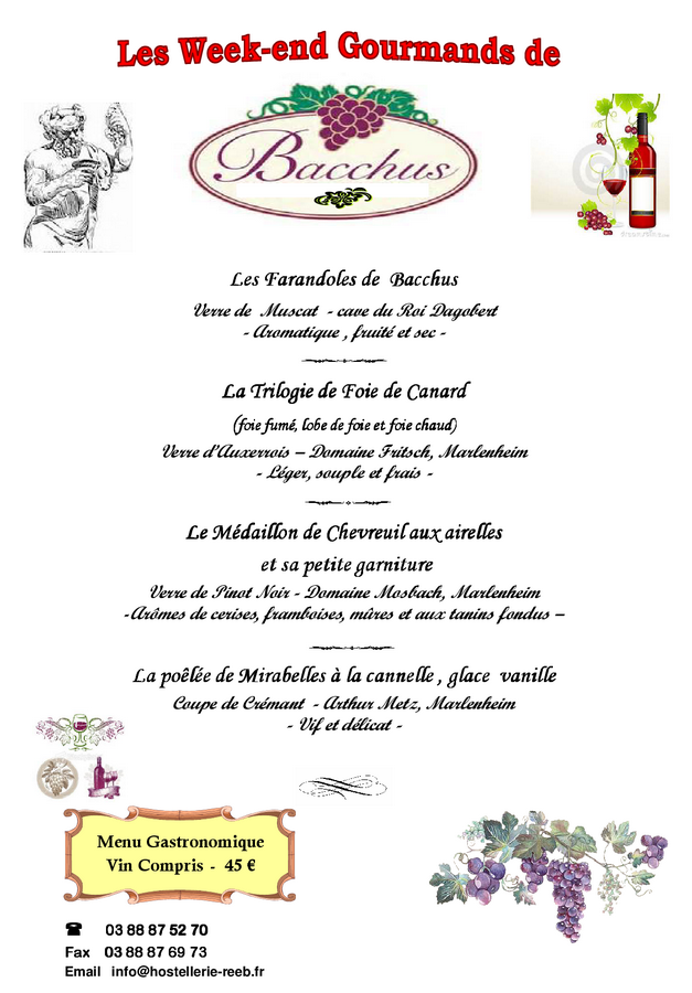 2016 10 17 hostellerie reeb week end gourmand de bacchus