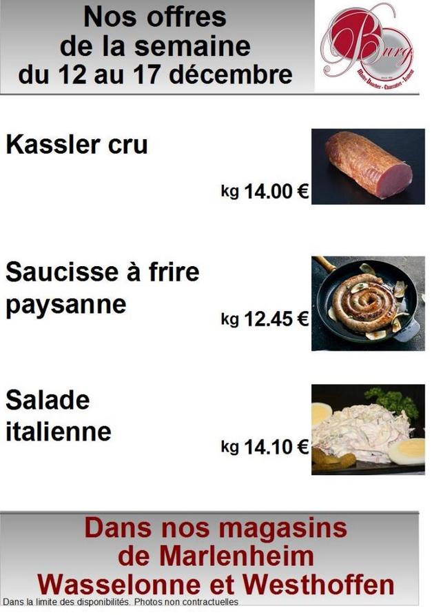 2016 12 12 offres de la semaine de la boucherie burg