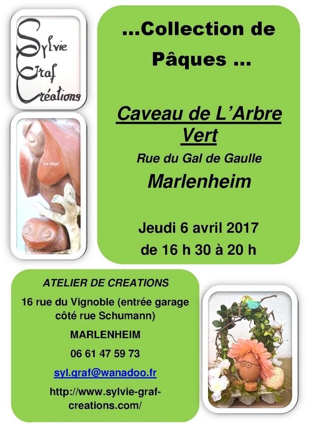 2017 03 27 exposition sylvie graf creations a marlenheim