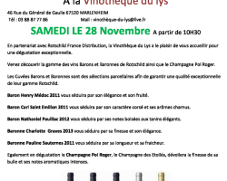 11 25 degustation 28 novembre 2015