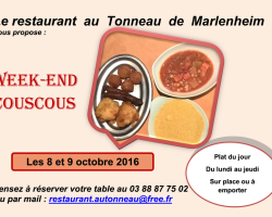 2016 09 30 restaurant au tonneau week end couscous