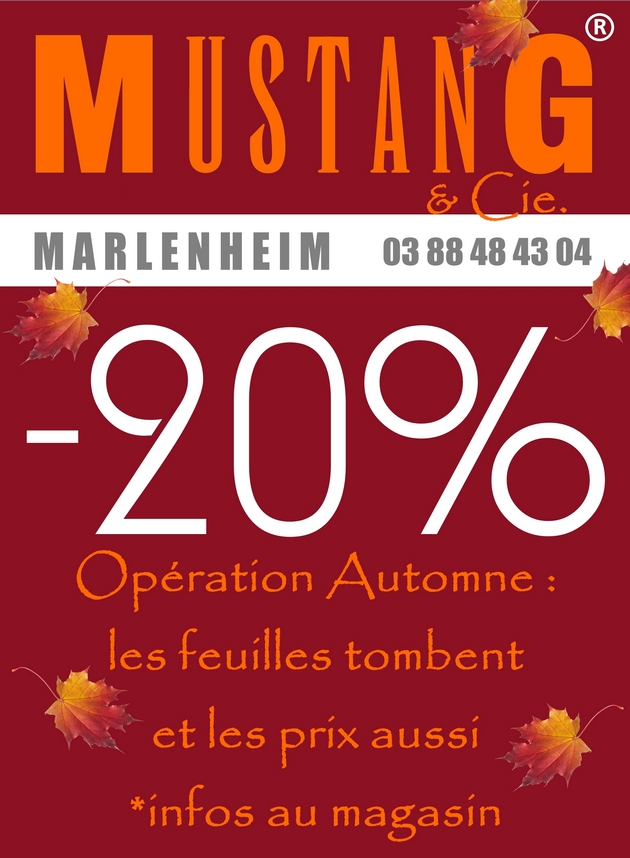 2017 10 05 mustang jeans marlenheim promo octobre automne 2017