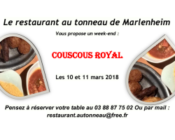 2018 02 26 week end couscous restaurant au tonneau marlenheim