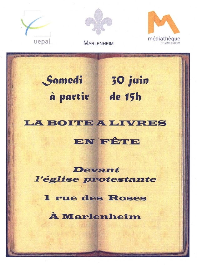 2018 06 15 la boite a livres en fete a marlenheim