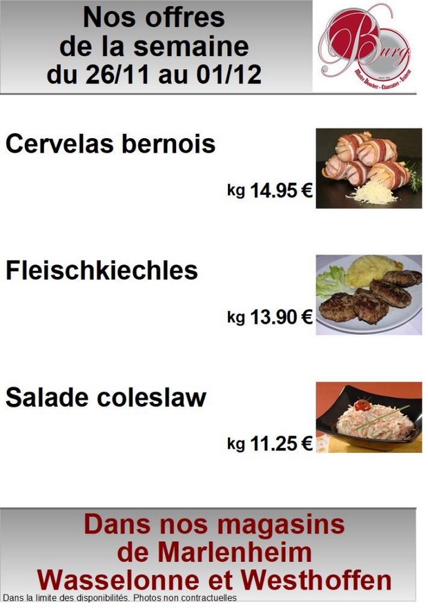 2018 11 26 boucherie burg offres speciales de la semaine