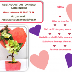 2019 02 07 restaurant au tonneau menu de la st valentin 2019