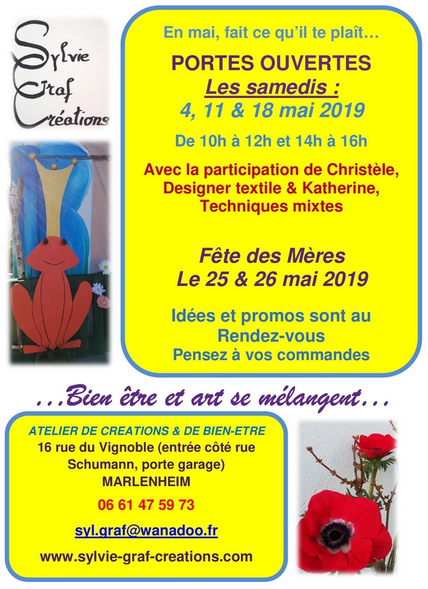 2019 04 30 portes ouvertes mai 2019 sylvie graf creations a marlenheim