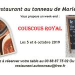 2019 09 26 restaurant au tonneau week end couscous a marlenheim