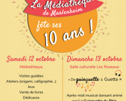 2019 10 03 la mediatheque de marlenheim fete ses 10 ans