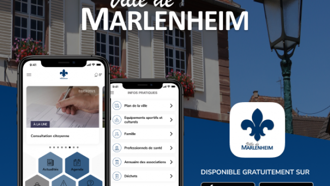 La Ville de Marlenheim a lancé son application mobile