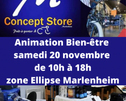 2021 11 20 animation bien etre m concept store a marlenheim