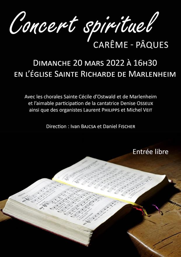 2022 03 20 concert spirituel eglise sainte richarde a marlenheim
