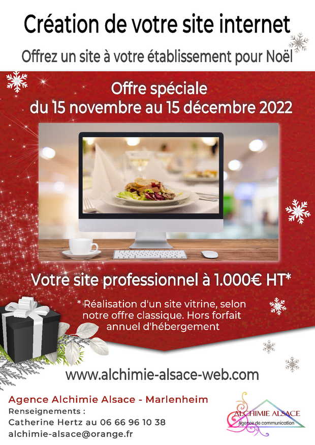 2022 12 15 offre speciale noel 2022 creation de sites internet alchimie alsace web