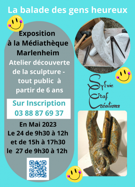 2023 05 27 atelier decouverte de la sculpture mediatheque marlenheim