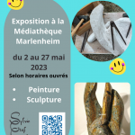 2023 05 27 exposition sylvie graf creations la ballade des gens heureux a marlenheim