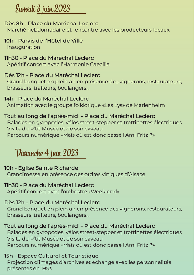 2023 06 04 programme la tablee des vignes banquet de bacchus marlenheim