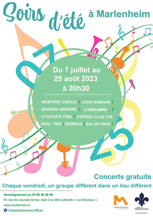 2023 08 25 concerts gratuits soirs d ete du 7 juillet au 25 aout a marlenheim