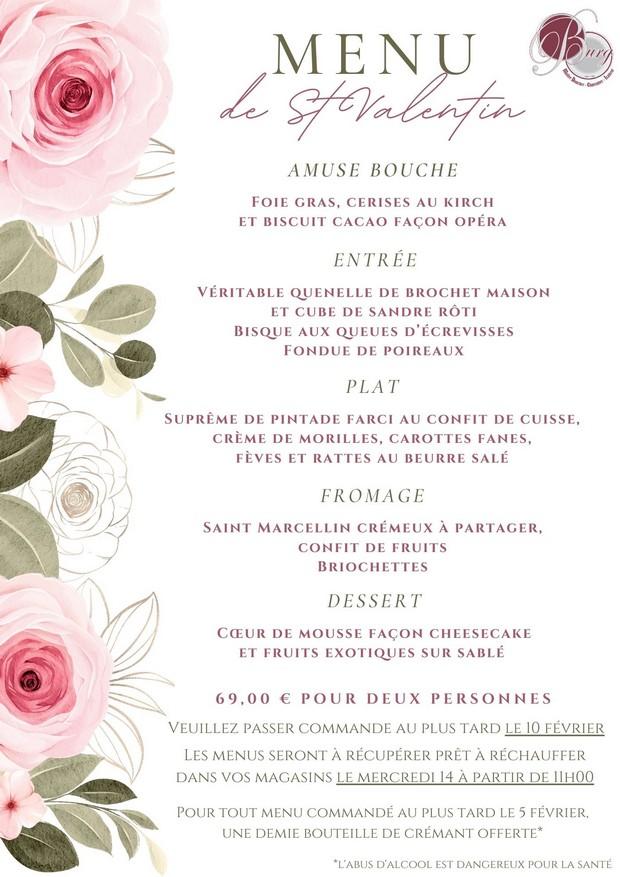 2024 02 14 boucherie burg menu st valentin 2024