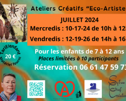 2024 07 26 ateliers creatifs eco artiste juillet sylvie graf creations a marlenheim