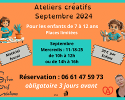 2024 09 25 ateliers creatifs pour les enfants septembre 2024 sylvie graf creations