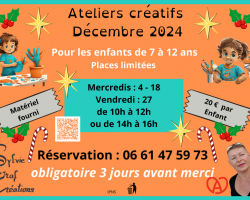 2024 12 27 ateliers creatifs pour les enfants de sylvie graf creations marlenheim