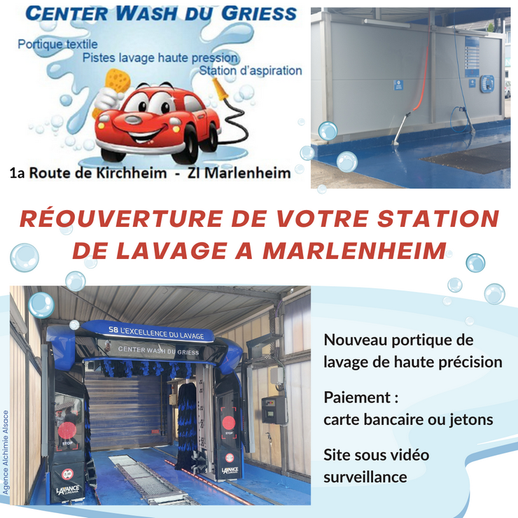 2025 04 25 ouverture station de lavage center wash du griess a marlenheim