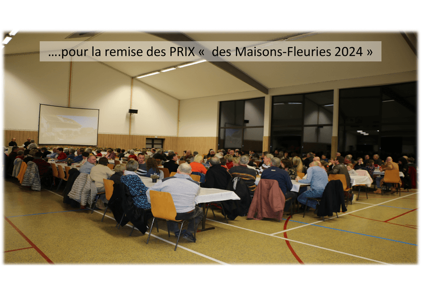 La remise de prix du concours