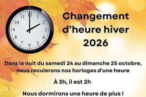 2026 10 25 changement heure hiver 2026