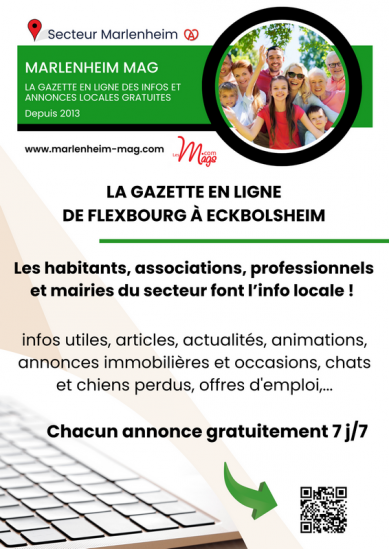 Affiche gazette en ligne marlenheim mag