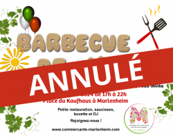 Barbecue de l ete 2024 annule