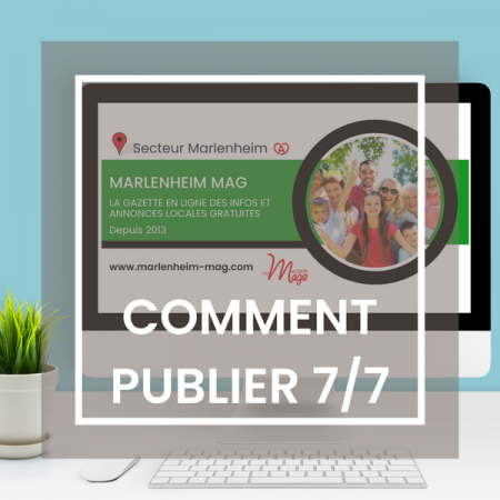 Comment publier gratuitement sur marlenheim mag