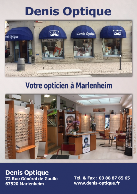 Denis optique votre opticien a marlenheim