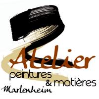 Logo atelier peintures et matieres marlenheim