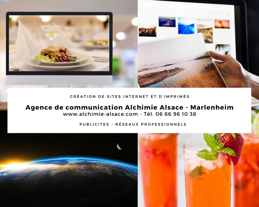 Publicite agence de communication alchimie alsace a marlenheim