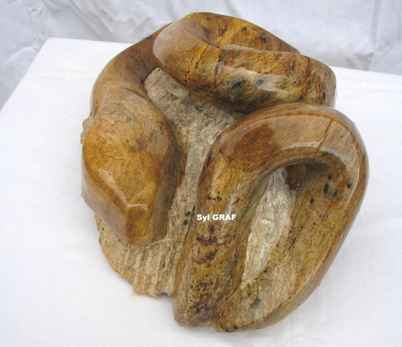 Sculpture pierre sylvie graf