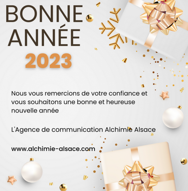 Voeux 2023 agence alchimie alsace