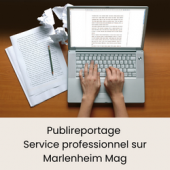 Publireportage sur Marlenheim Mag